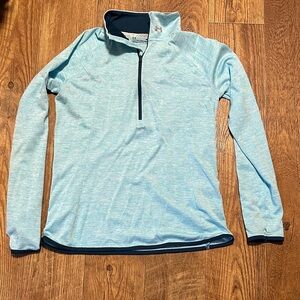 Under Armour Light Blue Quarter-Zip Pullover